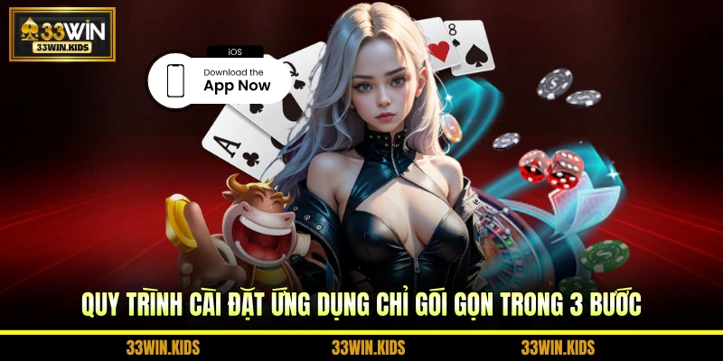 Quy trình cài đặt ứng dụng chỉ gói gọn trong 3 bước